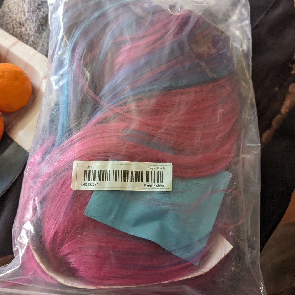 Brand new colorful bob two of the same ones were sent wig